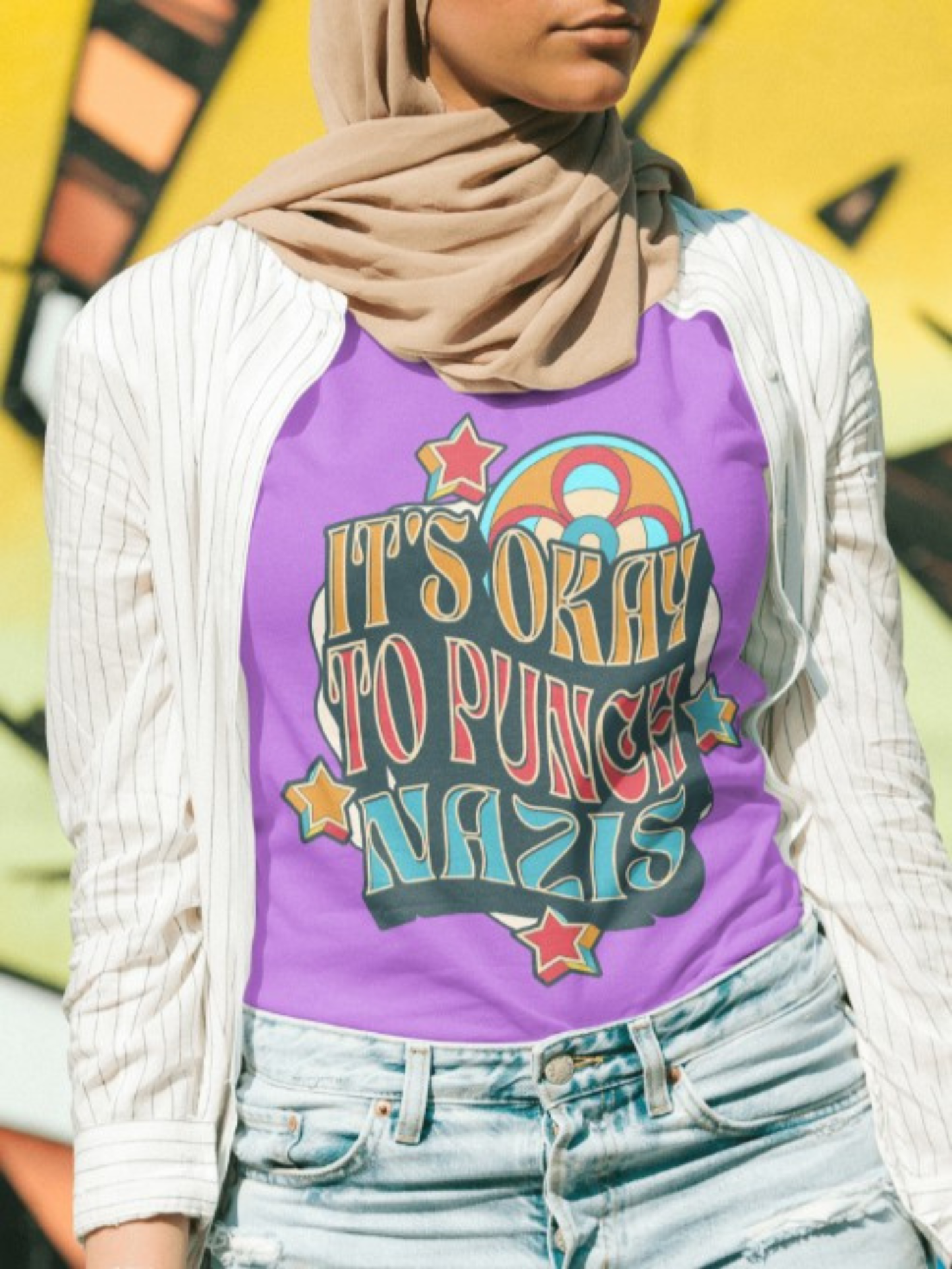 IT'S OKAY TO... Fair Wear - Organic - Unisex organic ribbed neck t-shirt