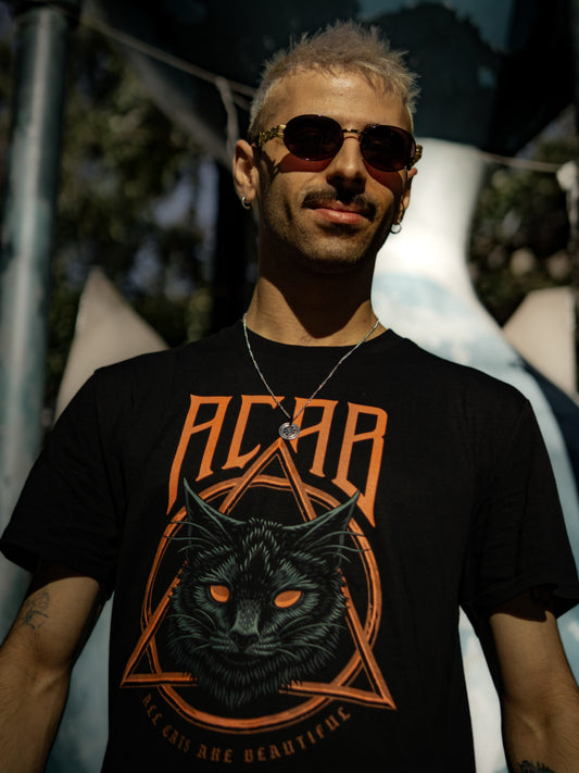 ACAB - All Cats Are Beautiful - Fair Wear - Organic Unisex T-Shirt - FREE DELIVERY