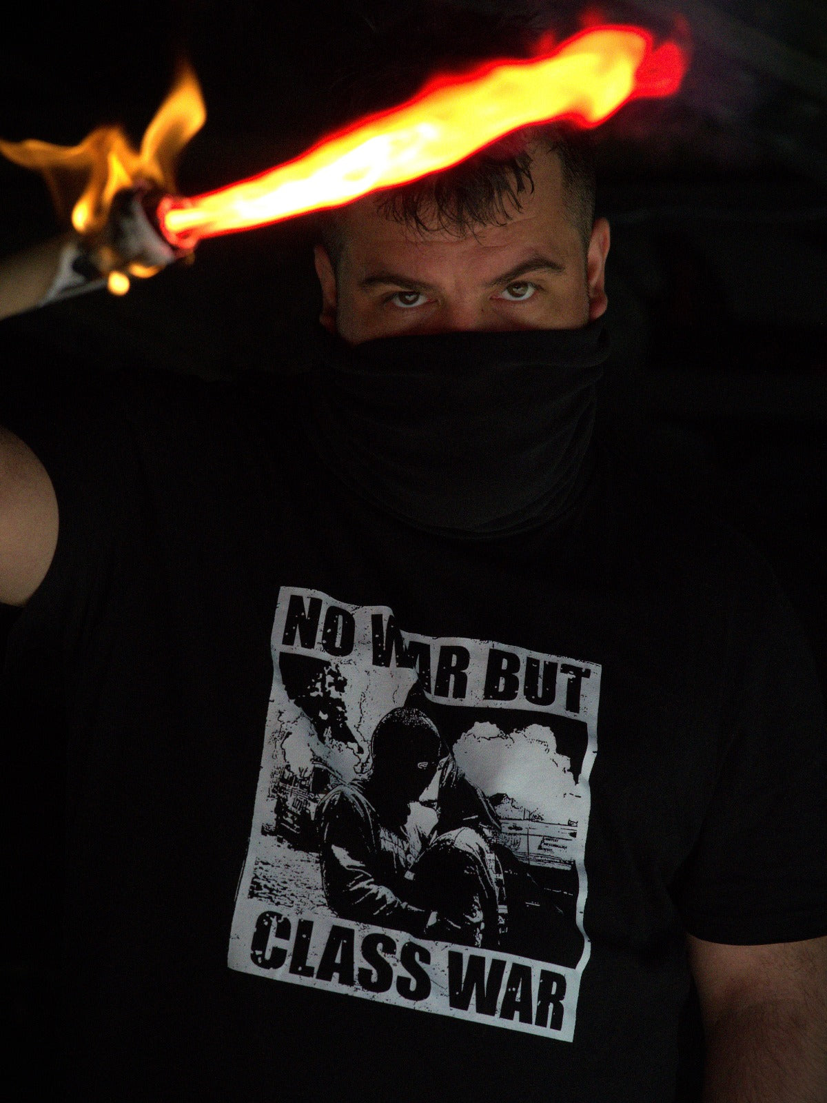 No War But Class War - Fair-Wear - Unisex organic cotton t-shirt - FREE DELIVERY