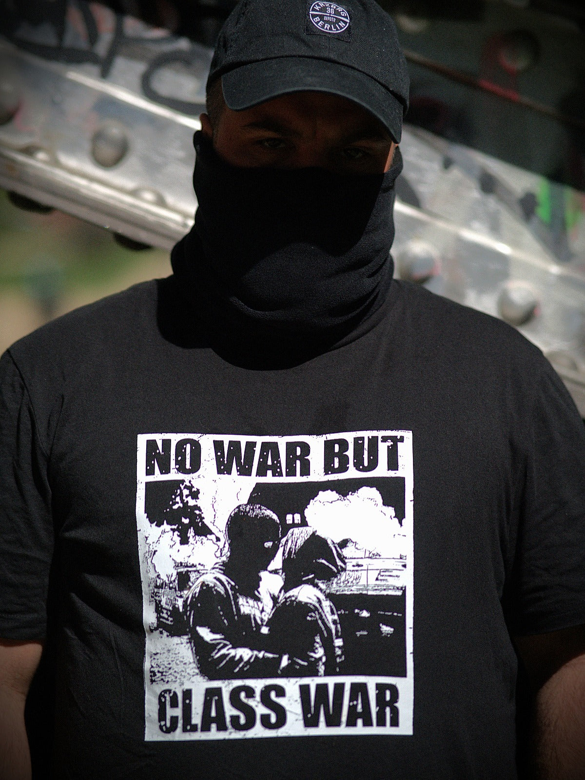 No War But Class War - Fair-Wear - Unisex organic cotton t-shirt - FREE DELIVERY