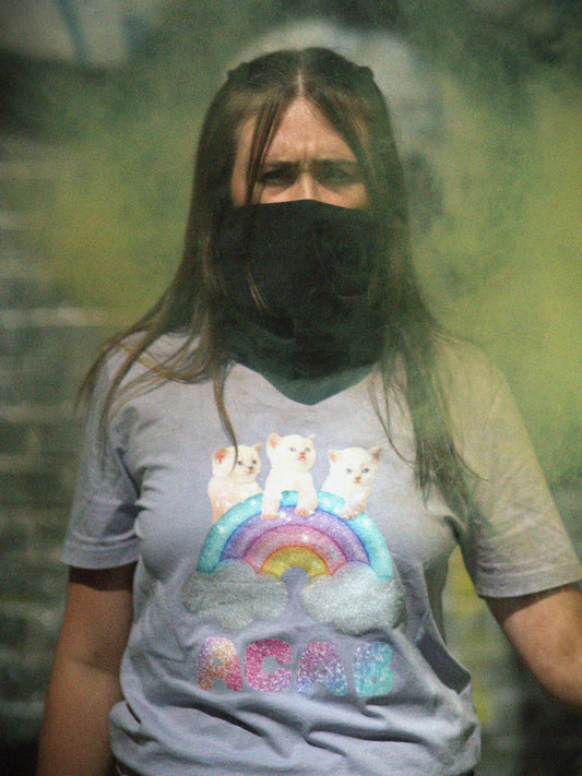 Glittery Kittens - All Cats Are Beautiful - Organic - Fair Wear - Unisex T-Shirt - FREE DELIVERY