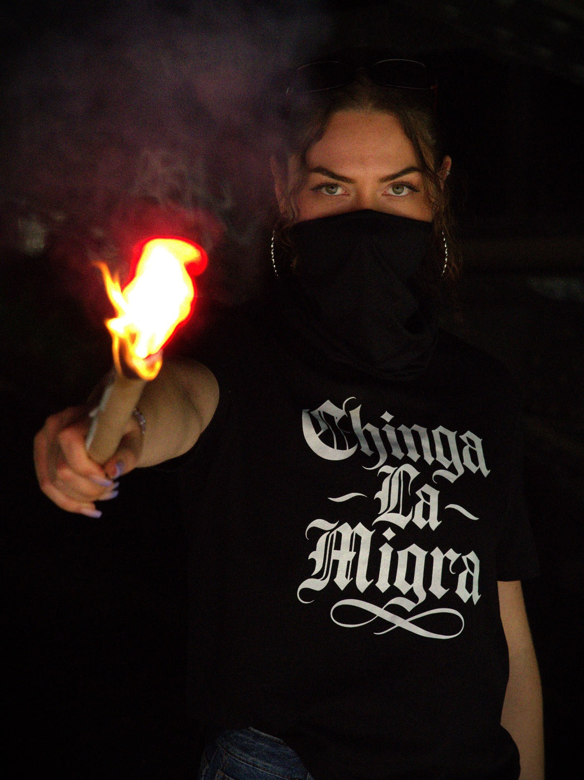 CHINGA LA MIGRA - Fair Wear - Organic Unisex T-shirt - FREE DELIVERY